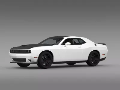 Dodge Challenger TA Concept LC 2014 3D model