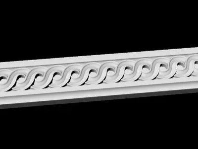 decor ornament for furniture 3D model