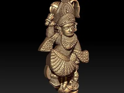 sarangpur Balaji Pendant  3D print model