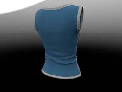 Sport top PBR 4k Low-poly 3D model