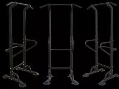 Power Tower Pull Up Bar and Dip Station 3D model