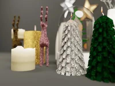 Christmas Deco 3D model 3D model