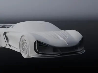 Hongqi S9-SPOR CAR-2021 MODEL 3D model