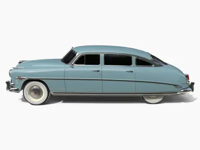 4 Door Hudson Hornet v3 3D model