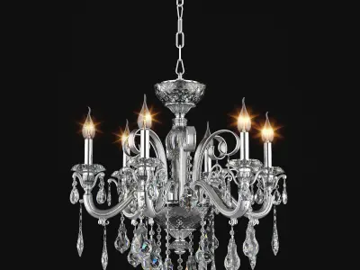 788 Lusso Osgona Collection of Classical Lamps Silver 3D Model Pack