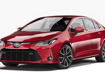 Toyota Corolla 2020 3D model