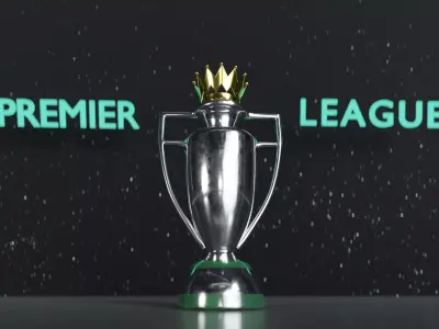 Premier League Trophy 3D model