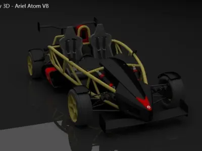 Ariel Atom V8  3D model