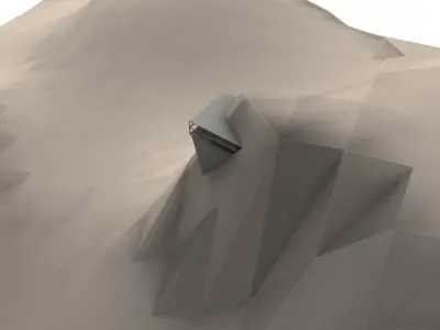 Cliff House Free 3D model