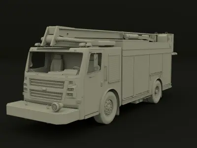 Firetruck ACP  3D model
