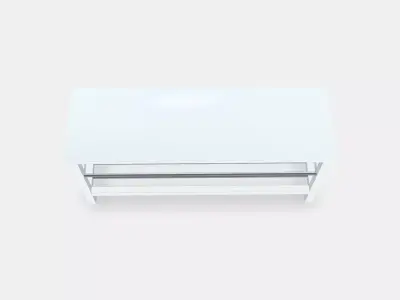 TJUSIG bench with shoe rack Low-poly 3D model