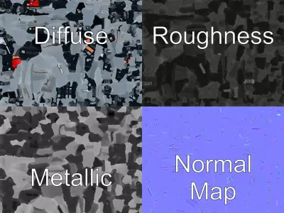 Dynamic Music Hub Audio Interface model pack Low-poly 3D model