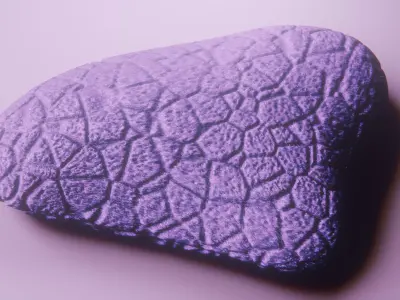 Realistic Decorative Oyster Shell vol 10 3D print model