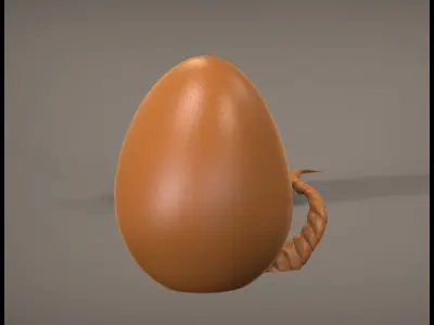 Dino Egg 3D print model
