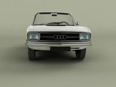Audi Super 90 Cabriolet 3D model
