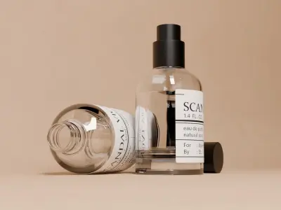 Perfume bottle 3D model