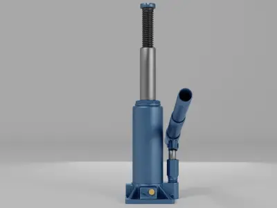 Hydraulic Bottle Jack 3D model