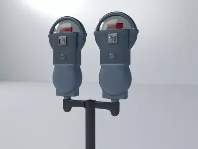 Parking Meter 3D model