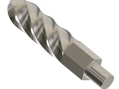 Exquisite Twist Drill Bit 3D print model