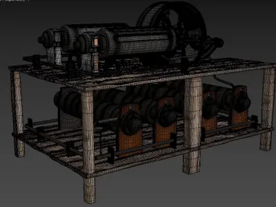 STEAM GENERATOR 3D model by 3d-magic-adventure