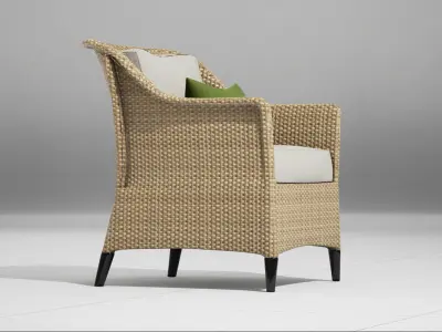 Dedon Summerland Chair UE4 3D model