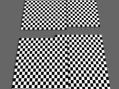 Carpets Set 002 - Colorful 3D model