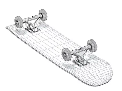 Skateboard 3D model