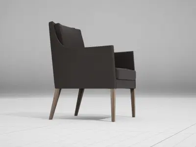 Flexform Pat Chair UE4 Low-poly 3D model