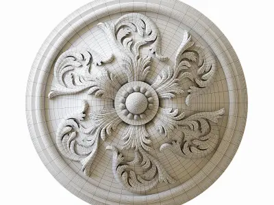 Rosette 04 3D model