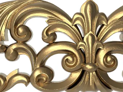  decorative pattern ready for 3D printing 3D model 334