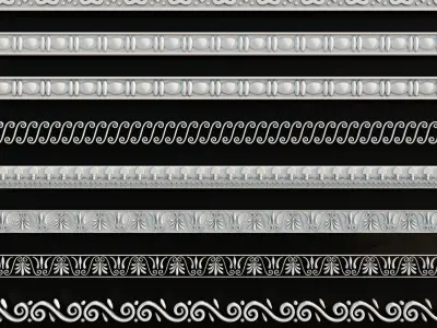 Ornament Pack Vol 4 - Ancient Greece Classical 3D model