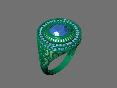 STL 3DM Gents Rings Ready Models Mens Rings 3D print model 3D print model