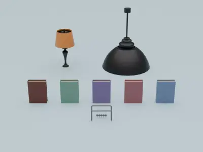 GAME READY SAFE ROOM ASSET PACK Free low-poly 3D model