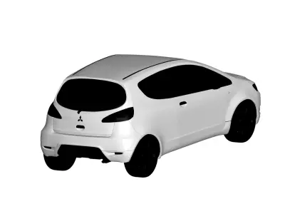 Mitsubishi Colt 2000 3D model
