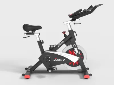 EXERCISE BIKE 3D model 6