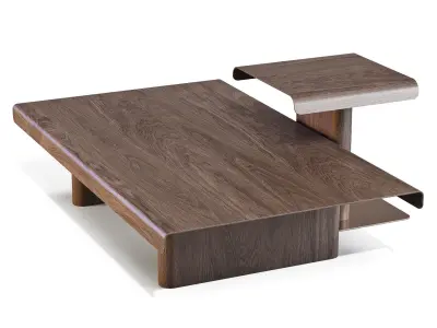 Ditre Italia Avalon - Coffee and Side Table 3D model