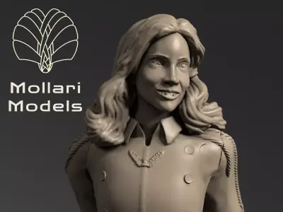 Mini Colonel Wilma Uniform - Buck Rogers in the 25th Century Free 3D print model