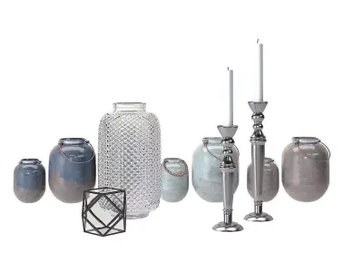 Accessories set 18 3D model