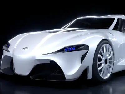 ToyotaFT-1 toyota supra  3D model