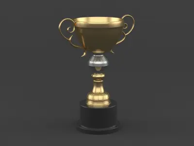 Trophy Cup Collection 3D model