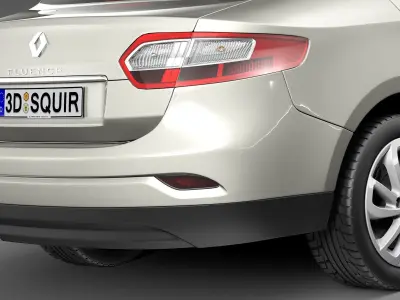 Renault Fluence 2013 3D model