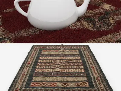 Rugs No 420 Low-poly 3D model