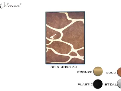 frame animal 3D model