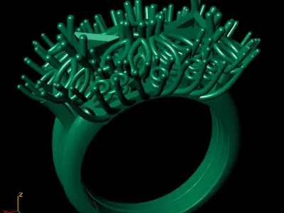 MRy Ring 3D print model