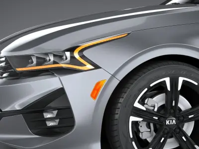 Kia K5 2021 3D model