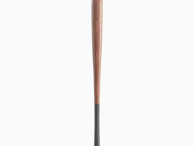 Baseball Bat Set B Low-poly 3D model