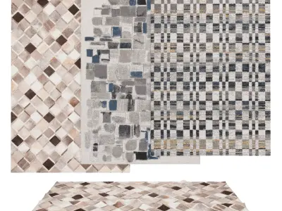 Rugs No 947 Low-poly 3D model