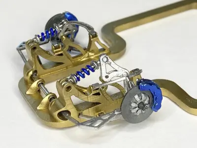 PRO TOURING MCS Low-Pro Chassis with Pushrod Suspension 3D print model