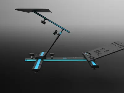 Newskill Byakko V2 Soporte de Volante Profesiona Low-poly 3D model