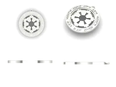 Pendant  od14 3D print model